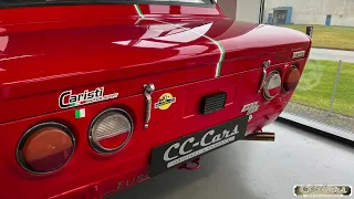 Fiat 128 rød   4K