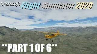 Microsoft Flight Simulator 2020: Nevada Bush Trip! (Legs 1 & 2)