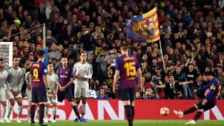 Barcelona 3 Liverpool 0 - La mejor narración del golazo de falta de Leo Messi - David Valdearenas