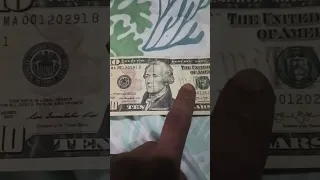 2013 $10 bill error bill give me a thumbs up if you like it