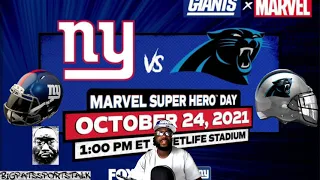 NEW YORK GIANTS WEEKLY (GIANTS VS PANTHERS WEEK 7 PREVIEW)