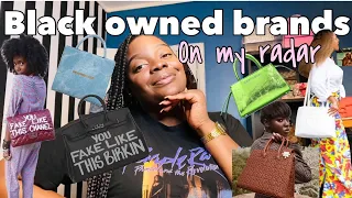 BLACK OWNED HANDBAG DESIGNERS 2022 | BRANDON BLACKWOOD | TELFAR | SONIQUE SATURDAY + MORE