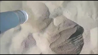 Sand Transfer Using X Vac Industrial Vacuum System
