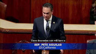 Rep. Aguilar Holds the House Floor to Prevent a Devastating Default on Our Debt