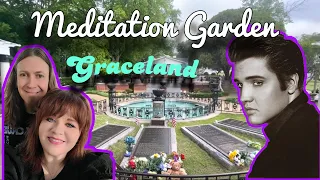 WE SAW THE GHOST OF ELVIS at the MEDITATION GARDEN GRACELAND