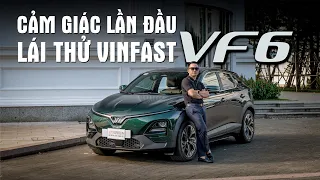 Lái thử xe điện VinFast VF6 ĐẦU TIÊN tại Việt Nam