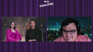 SCHMIGADOON! Season 2 "SCHMICAGO" Cast Interview: Aaron Tveit & Dove Cameron