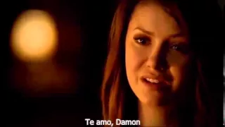 The vampire diaries 4x23 Elena confieza su amor por Damon Sub