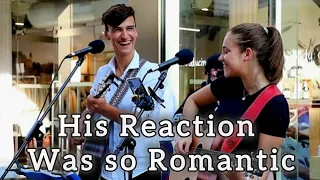 His REACTION When She Hits Those Notes - Unchained Melody Righteous Brothers Allie Sherlock & Cuan