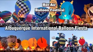 Albuquerque International Balloon Fiesta 2023 | Hot Air Balloon Festival Special Shapes Day Events