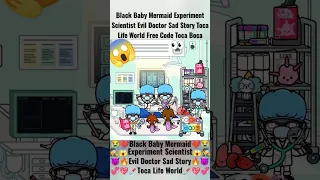 Black Baby Mermaid Experiment Scientist Evil Doctor Sad Story Toca Life World Free Code Toca Boca