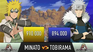 MINATO VS TOBIRAMA POWER LEVELS - AnimeScale