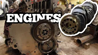 Rolled Over Garbage Truck - Engine Diagnosis - Mack MP7 325M