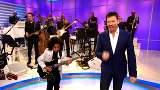 9-year-old guitar player Marel Hidalgo on Harry Show