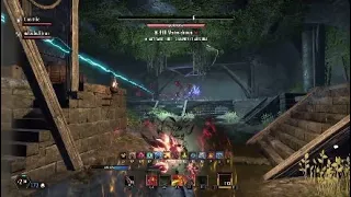 ESO PvP Action from Imperial City and Sewers II (non cp campaign)