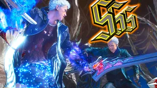 Nero vs Vergil - No Damage - DMD [DMC5]