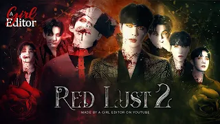 Red Lust 2 || A BTS (Vminkook) Vampire AU Trailer [HD] ft. Hyung line