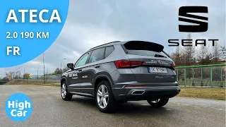 SEAT ATECA FR 4 2.0 190 KM 2023 | TEST PL 4K