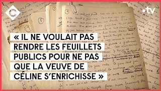 L’incroyable histoire des manuscrits retrouvés de Céline - C à vous - 05/05/2022