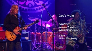 Gov't Mule Live at Warner Theatre, Washington D.C. - 5/20/2017 Full Show AUD