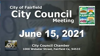 City Council Meeting - June 15th, 2021