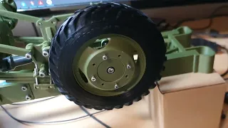 Stavba RC model Praga V3S,  part 2 - pneumatika 3D tisk z TPU