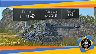 Highest Damage Record in WoT Blitz - 11,1K DMG