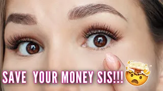 DIY LONG LASTING Eyelash Extensions That ANYONE CAN DO!!! **UPDATED**