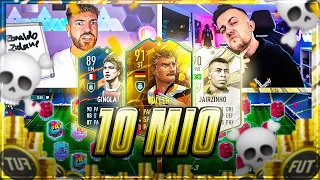 FIFA 23: 10 MIO COINS Squad Builder Battle endet mit Trümmerbruch ☠️☠️ GamerBrother vs Wakez 🔥🔥