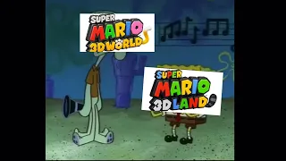 SpongeBob wrong notes - Super Mario 3D games