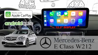 Upgrade Your Mercedes E-Class W212: INAV Android 12 With Apple CarPlay & Android Auto | 4x4Shop.ca