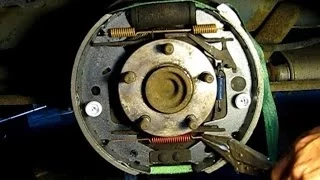 How to rebuild the rear brakes on a Caravan, Voyager, Town and Country part 3:Re-assembly