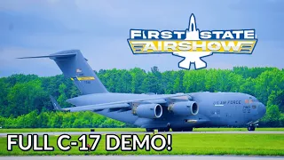 FULL C-17 Globemaster Demo at the 2024 First State Airshow @DoverAirForceBase#airshow#aviation#c17