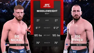 БО НИКАЛ VS ДЖО ПАЙФЕР UFC 5 CPU VS CPU