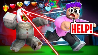 Escape ROBLOX CARNIVAL OF TERROR But With CUSTOM HEARTS!? (Haunted Carnival Obby)