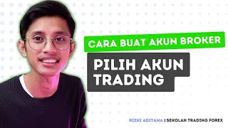 Cara buat akun trading di broker dan pilih akun untuk pemula