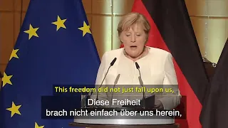 Tag der Deutschen Einheit 3. Oktober 2021 -Rede von Bundeskanzlerin Merkel