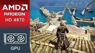 Assassin's Creed 4 Black Flag Gameplay AMD Radeon HD 4870