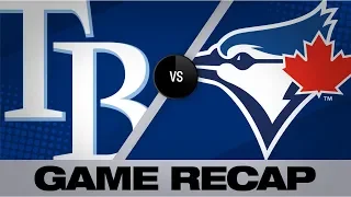 Meadows, d'Arnaud lift Rays over Blue Jays | Rays-Blue Jays Game Highlights 7/26/19