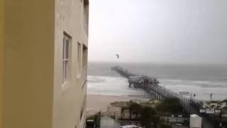 Kite surfer Redington beach 6-24-12