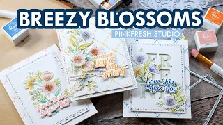 Breezy Blossoms, Hot Foil & Letterpress ft. Pinkfresh Studio