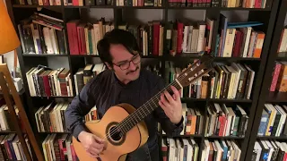 Chopin, Nocturne Op.20, in C-Sharp Minor, posth. Matías Inzunza, guitar.