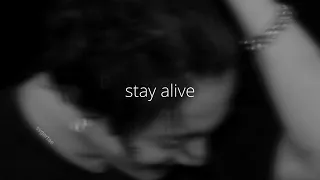 jk & suga – stay alive (speed up)