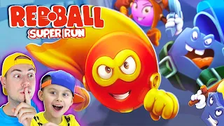 СУПЕР КРАСНЫЙ ШАР | Несносный шарик в Red Ball Super Run | Егор Играет в ИГРЫ | ИГРАЗАВР