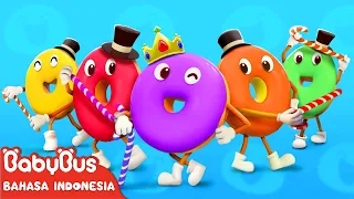 Sepuluh Donat | Lagu Donat Anak | Lagu Makanan Anak-anak | Lagu Anak | BabyBus Bahasa Indonesia