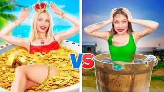 Aluna Rica vs Aluna Pobre | A Vida dos Muito Pobres vs Milionários na Escola