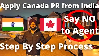 Apply Canada PR Express Entry from India | Save Money ❌ No Agent | Step by Step Complete Guide