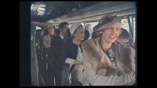 The Streets Of 1940's NY (AI Colorized + Upscaled)