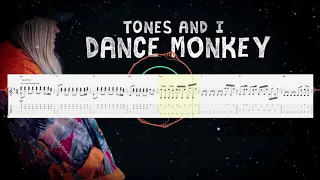 Tones And I - Dance Monkey (tabs fingerstyle guitar)