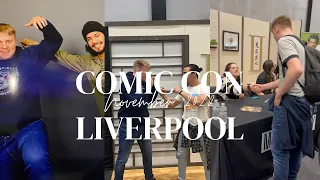 Liverpool Comic Con Nov 2022 - Doing The Crane Kick With Xolo Mariduena + Meeting the Cobra Kai Cast